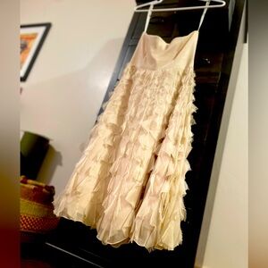 Cream colored dress, Size 0, new!